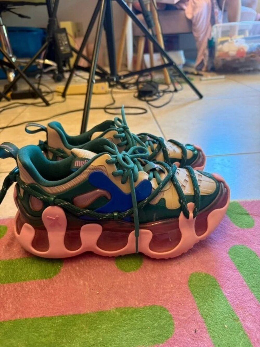Melissa x icon sneakers size us 8 women’s